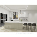 Pearl White Modern Modern Commercial Restaurant Kitchen Gabinet